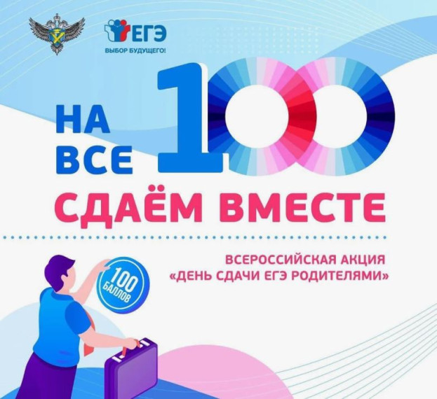 традиционная акция «Сдаем вместе. День сдачи ЕГЭ родителями».